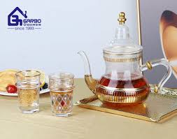 طقم أكواب شاي